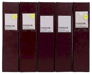 Porsche Factory Parts Manual. 911 (1965 - 1973 / 356 (1950 - 1965) / 912 (1965 - 1969). Sin pie de imprenta. Piezas: 5.