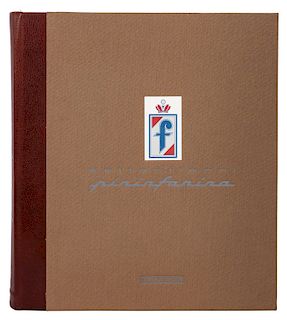 Prunet, Antoine. Pininfarina Arte e Industria. 1930 - 2000. Milano: Giorgio Nada Editore, 2000. Edición de 50 ejemplares numerados.