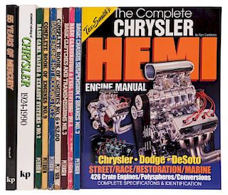 Lee, John / Gunnell, John A. / Ceridono, Ron / Petersens Basic / Petersen's Complete Book of Engines. Chrysler / Lola. Piezas:  10.