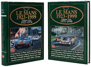 Clarke, R. M. - Ditlev Clausager, Anders. Le Mans 1923 - 1999. Hong Kong, sin año. Ejemplares numerados. Tomos I - II. Piezas: 2.