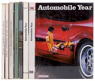 Guichard, Ami. Automobile Year. Annual Automobile Review. Lausanne: Edita, 1953 - 1985. Números 1-5, 29, 32, 33. Piezas: 8.