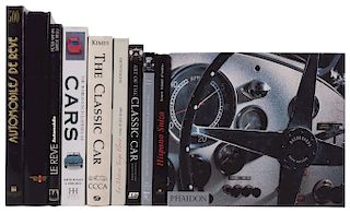 Schmid d' Andrés, Ernest / Holland, David / Gross, Ken / Bodensteiner, Peter... Libros de Automóviles Clásicos y Carreras. Piezas: 10