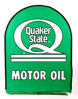 Quaker State Motor Oil Double Sided Sign