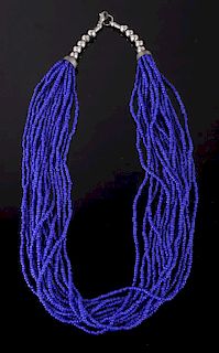 Plains Indian Trade Seed Beads Necklace