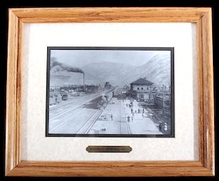 1913 Missoula Montana Framed Photograph