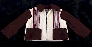 Chimayo Blanket Hand Woven Baby Jacket