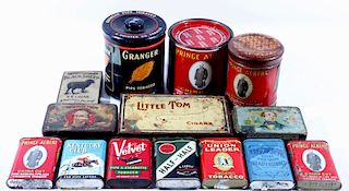 Vintage Tobacco and Cigar Canisters Collection