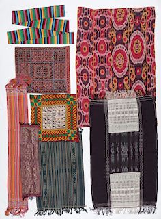 Estate Lot of Mixed Ethnographic Textiles