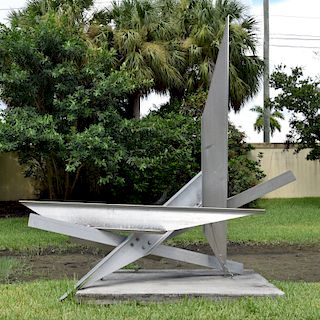 Monumental Larry Mohr Outdoor Sculpture, 87"h