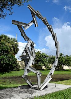 Monumental Larry Mohr Outdoor Sculpture, 97"h