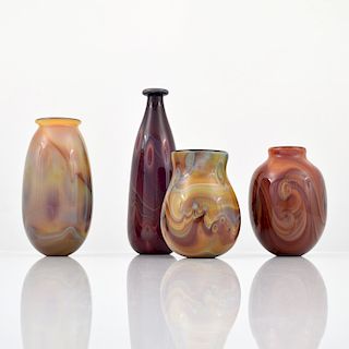 4 Mark Peiser Vases