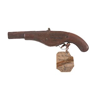 A.N. Newton Breech Loading Firearm Patent: Model No. 145