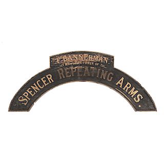 Bannerman's Spencer Repeating Arms Sign