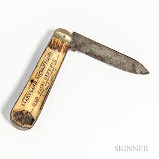Navy Pocketknife