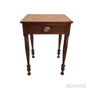 Federal Stained Cherry One-drawer Stand