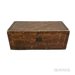 Grain-painted Pine Box