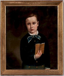 American School, 19th Century    Portrait of Jamie Gregory