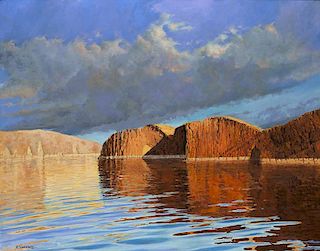 Roy Swenson b. 1937 | Hay Stacks, Lake Powell