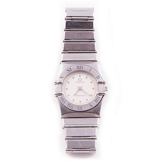 Omega Constellation ladies stainless steel wristwatch