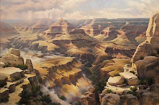 Bruce Cheever b. 1963 | Sublime Gift, Grand Canyon of the Colorado