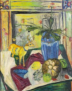 Alfred Morang 1901 - 1958 | Still Life with Blue Vase