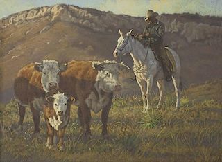 Wayne Baize b. 1943 CAA | Holding Herd