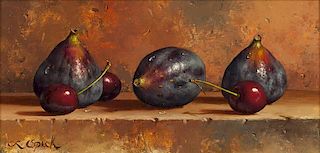Loran Speck 1943 - 2011 | Three Figs with Cherries