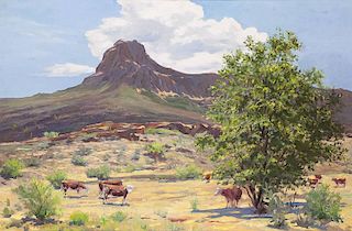 Frank Gervasi 1895 - 1986 | Cattle