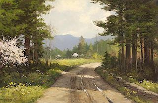 Robert Wood 1889 - 1979 | Spring Time in the Rockies