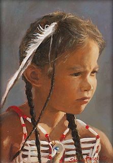 Sherry Harrington late 20th C. | Sioux Indian Boy II