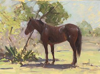 Robert Pummill b. 1936 CAA | The Dark Horse