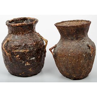 Apache Water Jars, From an Old Nebraska Collection