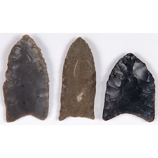 Paleo Flint Points, From the Collection of Jan Sorgenfrei