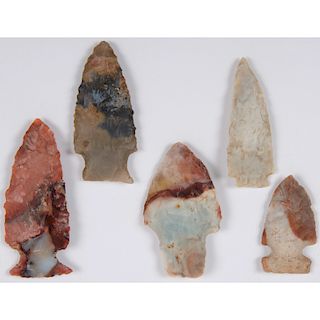 Frame of Flint Ridge Notched Points, From the Collection of Jan Sorgenfrei