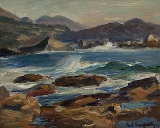 Paul Dougherty (1877-1947 Carmel, CA)