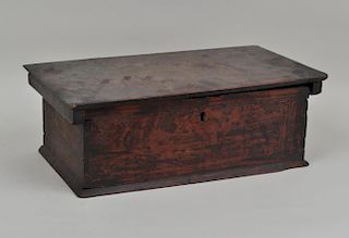 Early Continental Penwork & Stampwork Box