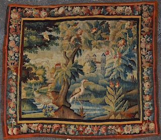 Continental Pictorial Landscape Tapestry