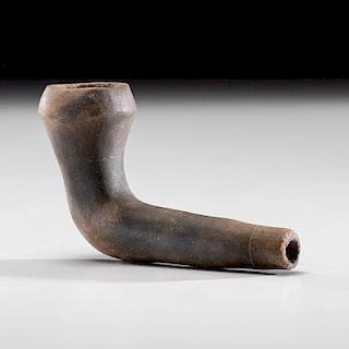 A Ceramic Elbow Pipe, 4 in.