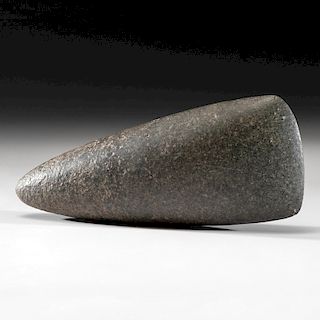 A Granite Poll Celt, 8-3/8 in.