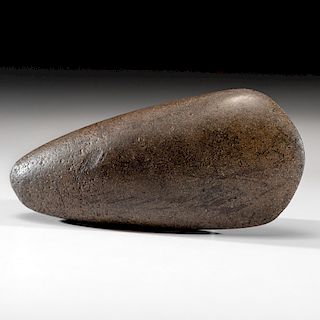 A Polished Granite Celt, 8 in.