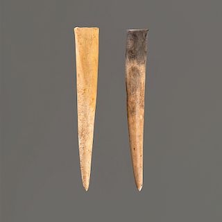 Two Large Antler Points, Longest 4-1/4 in.