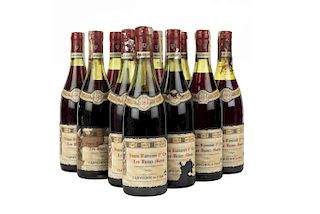 Vosne - Romanée. Cosecha 1983 1er. Cru Les Meaux-Monts. Brands Vins de Bourgogne. Piezas: 10.