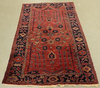 C.1920 Turkish Persian Pattern Wool Carpet Rug