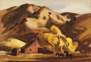 Millard Owen Sheets N.A. (1907-1989 Gaulala, CA)