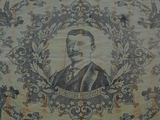 Theodore Roosevelt Presidential Campaign Textile