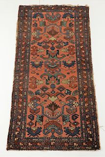 C.1900 Persian Oriental Lilihan Sarouk Carpet Rug