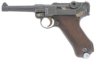 German P.08 Luger S/42 G-Date Pistol by Mauser