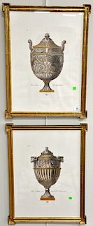 Pair of engravings in gilt frames, 23 1/4" x 17 1/4".