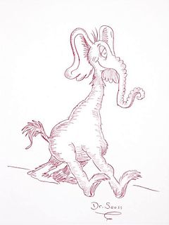 Theodor (Dr. Seuss) Geisel (1904-1991 La Jolla, CA)