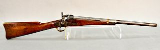 Joslyn Firearms Carbine model 1864, Rimfire cartridge, fair 22 in. bore, sn 13706.